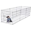 BUNNY-BUSINESS-8-Panel-Playpen-Suitable-for-Rabbits-Guineas-Dogs-and-Cats-Small-Black BUNNY BUSINESS 8 Panel Playpen Suitable for Rabbits/ Guineas/ Dogs and Cats, Small, Black