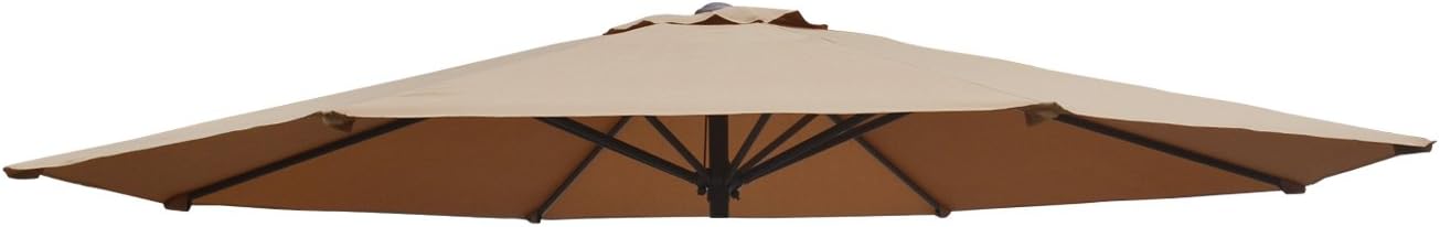 Amazon Com Umbrella Cover Canopy 10ft 8 Rib Patio Replacement Top Outdoor Tan Garden Outdoor