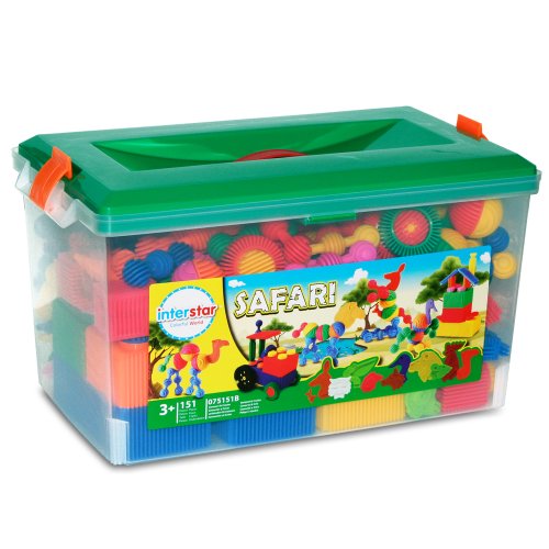 Interstar Bricks & Safari Classroom Set  -  151 pcs