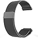 RuenTech 20MM Bands for Garmin Vivoactive 3 / Vivoactive 3 Music/Vivomove Bands, Metal Milanese Loop Bands for Vivoactive 3 Music and Vívoactive 3 GPS Smartwatch(not for vivomove hr)