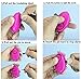 Hot Pink Mini Loud Personal Staff Panic Rape Attack Safety Security Keyring Keychain Alarm with Torch 140DB