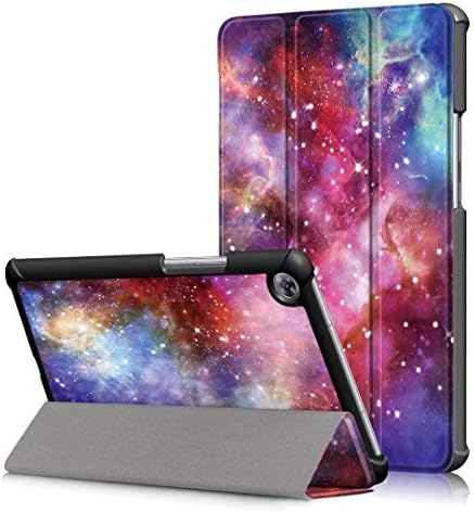 TDA Case for Huawei MediaPad M5 8.4 Case, Ultra Lightweight Smart Slim Shell Stand Cover Case for Huawei MediaPad M5 8.4 Inch 2018 Tablet with Auto Sleep/Wake (Milky Way)
