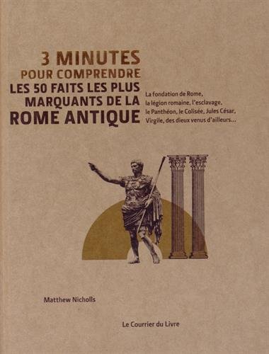 3 minutes pour comprendre les 50 faits les plus marquants de la Rome antique