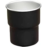 YIKANGHENG 1 Pcs 10 Ounce Stainless Steel Drinking Cups, for Drinking Water, Wine, Beer and Spirits, Widely Used for Party, Holiday, Outdoors and Travel (Black, 1)