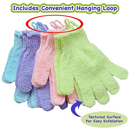 Smitco Exfoliating Gloves Body Scrub For Smooth And Soft