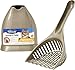 Petmate Scoop N' Hide Cat Litter Scoop with Discreet Holder; Titanium