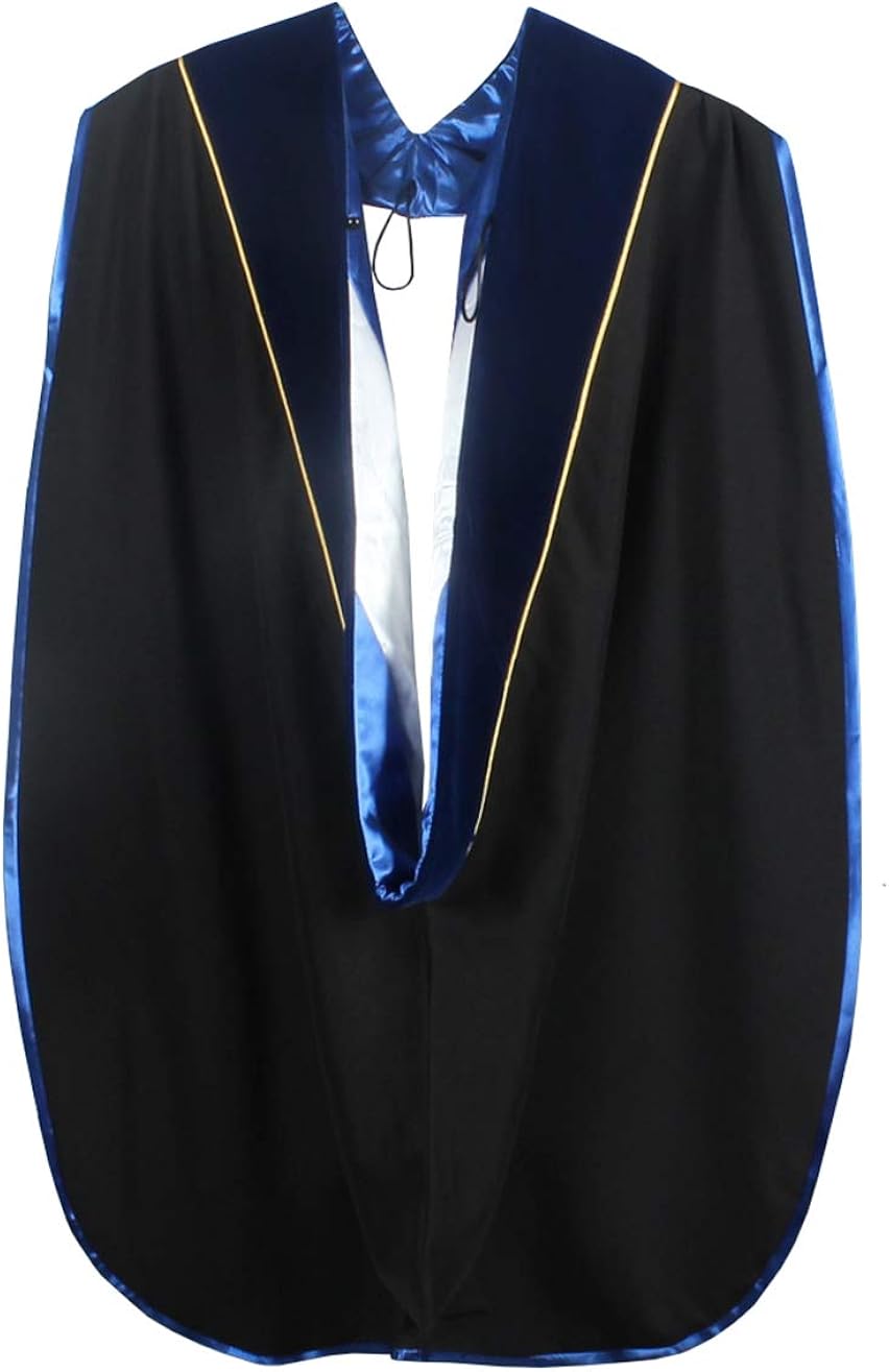 GraduationForYou Graduation Unisex Deluxe Doctoral Hood,Customized
