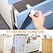 Magnetic Baby Proofing Safety Locks, 12 Locks with 2 Keys, 3M ADHESIVE for Cabinet Drawer Baby Safety Cabinet Locks, No Drilling or Screws Needed, White