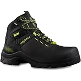 HexArmor Xbase Professional Safety Boots – Waterproof, Metatarsal Guard & Black Leather Options, ASTM Rated Composite Toe, Slip Resistant, High-Durability & Industrial