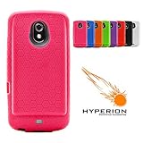 Hyperion Samsung Galaxy Nexus Extended Battery HoneyComb TPU Case Pink (Hyperion Retail Packaging) **Compatible with ALL Hyperion, Qcell, and Anker Galaxy Nexus Extended Battery Models**