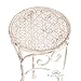 Pure Garden 50-LG1158 Stands – Set of 3 Indoor or Outdoor Nesting Wrought Iron Round Decorative Potted Plant Accent Display Accessories (Antique White)thumb 4