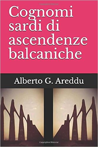 Copertina del libro Cognomi sardi di ascendenze balcaniche