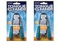 Dr. Tung's Tongue Cleaner, Stainless Steel (Colors May Vary) TWO Pack
