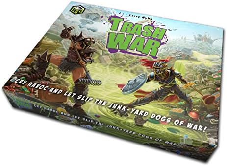 Trash War – Hilarious Medieval Junk Yard Battle Card Game - Easy to Play for 2 to 5 Players