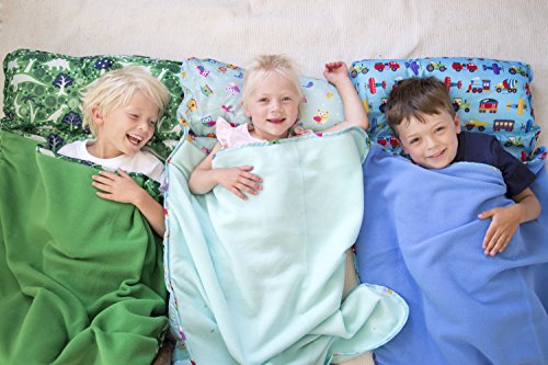 image for Wildkin Easy Clean, Water-Resistant Nap Mat, Olive Kids Children’s E