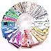 48pcs Flower 3D Nail Art Stickers Decals Manicure Gold/Silver Decoration Tips