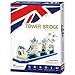 CubicFun 3D London Puzzles Small Britain Architecture Buildings Paper Craft Model Kits Toys for Adults and Teens, Tower Bridge, 52 Pieces