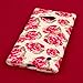 Nokia Lumia 730 / Lumia 735 Case, MPERO SNAPZ Series Rubberized Case - Vintage Red Roses