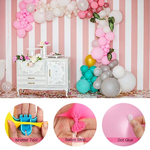 Electric Balloon Pump Inflator Blower Machine, SmilePowo Dual Nozzle Air Balloon Pump Portable 110V 600W with Standard Plug for Party Decoration Wedding Birthday Festival School Ceremony Celebration - Thumbnail 4