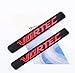 Yoaoo 2Pack OEM Black Red Vortec Emblems Badge 3D Compatible with 2500Hd Sierra Silverado Truck Liter Badge