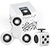 Magicfly Fidget Spinner and Fidget Cube : Stress Reducer Perfect For ADD, ADHD, Anxiety & Autism Adult (White)