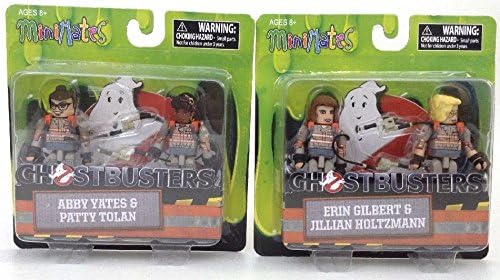 Ghostbusters MiniMates 2016 Movie Set 2-Packs Set Erin Jillian Abby &amp; Patty