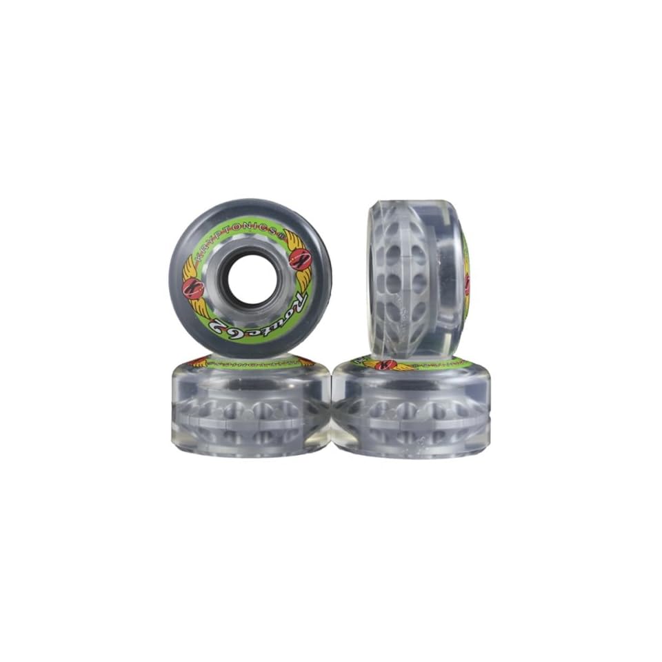 Kryptonics Route Clear Wheels Krypto Route Outdoor 78A Skate Wheels