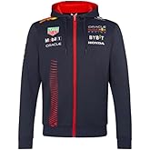 Castore Red Bull Racing F1 Men's 2023 Team Full Zip Hooded Sweatshirt