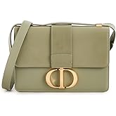 Dior Women's Pre-Loved Green Calfskin 30 Montaigne Bag