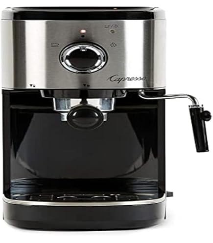 Capresso 42 Oz Black/silver Coffee & Espresso Maker Model 117.05 | W.D. Bryant & Son