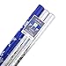 Hallmark Holiday Reversible Wrapping Paper, Blue and Silver Foil (Pack of 3, 60 sq. ft. ttl.)