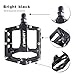 SUMGOTT MTB BMX Bike Pedals, Mountain Bicycles Pedals Flat Aluminum Alloy Platform Sealed Bearing Axle for Kid Man and Woman