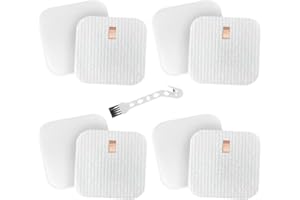 FRE.FILTOR LA401 LA300 LA502 Vacuum Filter Replacement for Shark LA500, LA301, LA455, LA555, LA322 Rotator Lift Away ADV DuoClean PowerFins Upright Vacuum - Foam & Felt Filter Set for Pet Hair, Dirt, Dust