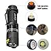 Ciysty Tactical Flashlights Ultra Bright 300 Lumens with 3 Modes Mini LED Flashlight Adjustable Focus Hiking Camping Emergency Torch Light