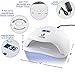 LuxeUp UV Nail Lamp Dryer 54W Upgraded Design | LED Curing Light Nail Art Lamp | Professional Dry Nail Lamp Set For Acrylic & Gel Polish