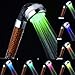 Marsoul Shower head, Rainbow Head Water - Saving Shower LED Color Changing Hot Spring Shower Sprayer (7 Color Gradient Change)