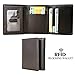 RFID Blocking Wallet , Mens RFID Blocking Trifold Leather Wallet with ID Window