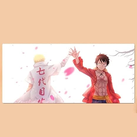 Amazon Co Jp ワンピース特大の厚みのあるマウスパッド アニメコンピュータデスクマット Color 900 400mm Size 5mm ホーム キッチン