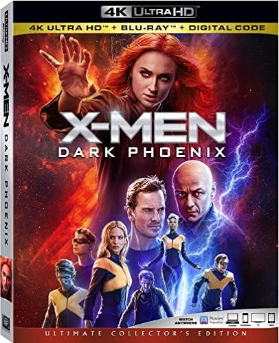 X-Men.DARK PHOENIX。 Amazon.com: X-Men: Dark Phoenix [4K UHD + Blu-ray] : James McAvoy