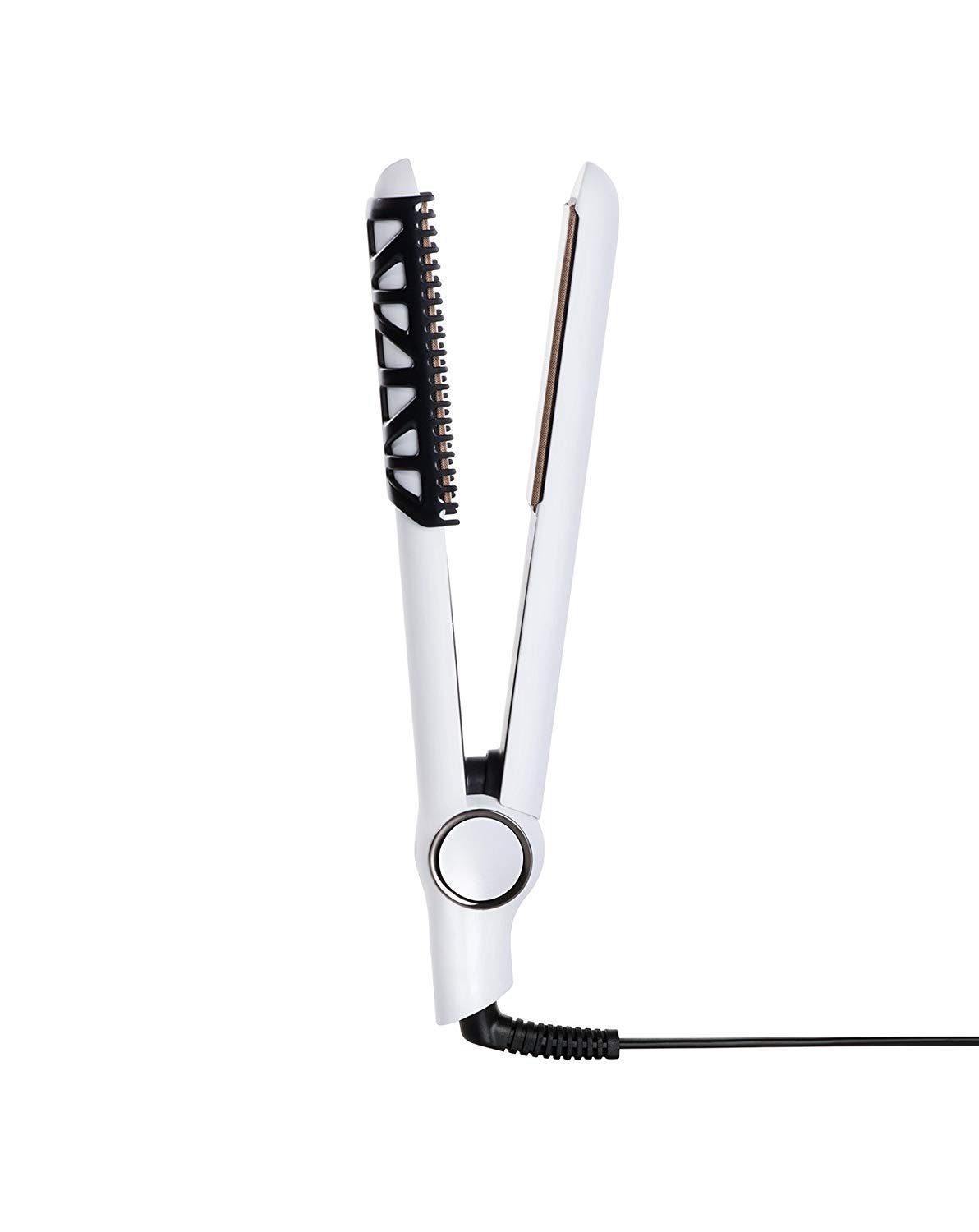 Amazon Com Instyler Cerasilk Hair Professional Styling Flat Iron Salon Quality At Home Woven Ceramic Covered Plates Digital Temperature Control Four Heat Settings Automatic Shut Off Beauty