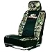 Mossy Oak Camo Low-Back Bucket Seat Cover (Mossy Oak Infinity Camo, Durable Polyester Fabric, Includes Seat Cover and Headresst Cover, Sold Individually)
