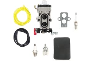 ANTO WYA-79 Carburetor for Husqvarna 350BT 150BT Backpack Leaf Blower Redmax EBZ8000 EBZ8000RH EBZ8500 EBZ8001 EBZ8050 EBZ8050RH Replaces WYA-79-1 with Fuel Line Filter Repower Kit Spark Plug
