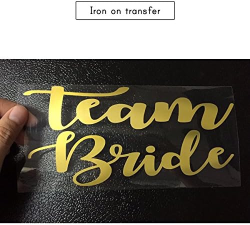 Team Bride iron on transfers,Bachelorette Party- Iron on -DIY Heat Transfer for T shirt(#AN)