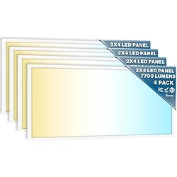 Sunco 2x4 LED Flat Panel Light Drop Ceiling Office