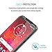 LK [3 Pack] Screen Protector for Motorola Moto Z3 / Z3 Play, [Tempered Glass] with Lifetime Replacement Warranty