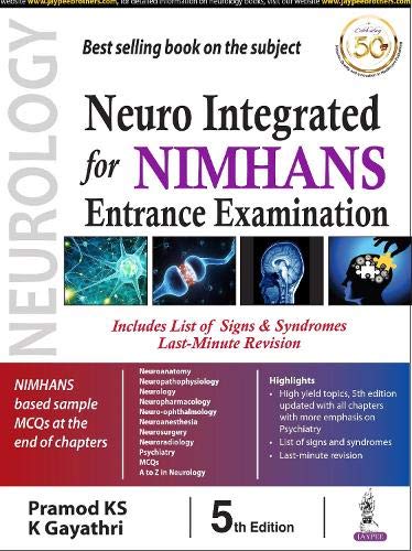 Neuro Integrated for NIMHANS Entrance Examination
