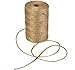 Jute Twine, 6 Ply Art Crafts Jute Rope by iFergo, 328Feet Heavy Duty Packing String for Gardening, Home Decoration, Gift Wrapping, DIY Crafts, Wedding Card, Bunding Durable Natural Twine