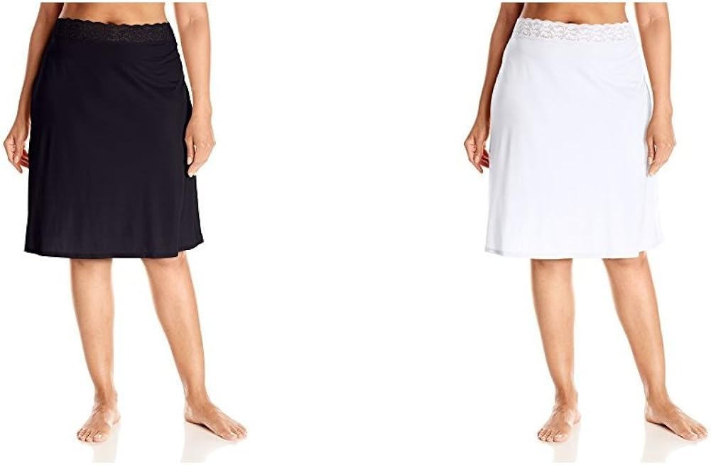 Vassarette Women's Adjustable Waist Half Slip 11073 at  Women’s Clothing store