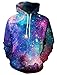 HelloTem Animal Printed Big Pockets Drawstring Hoodie Sweatshirt,XX-Large / XXX-Large,1