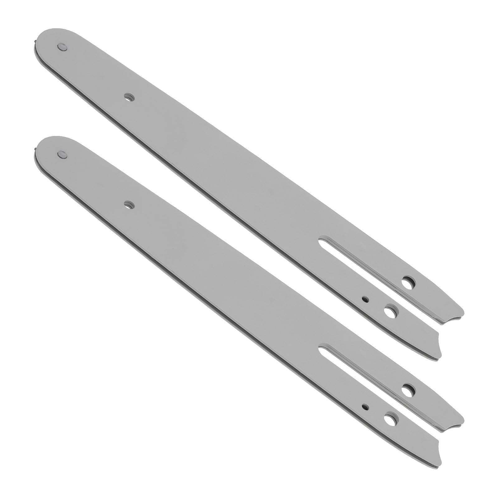 YINETTECH 2PCS Manganese Steel Electric Chainsaw Guide Plate Guide Bar for 6 Inch Mini Handload Chainsaw Woodworking Trimming Garden Chain Saw